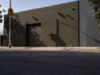 Los Angeles Urban Road: Asphalt under a Clear California Sky