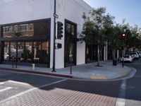 Los Angeles Urban Road and Storefronts