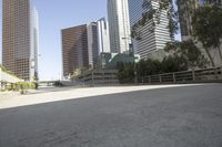 Los Angeles Urban Skyline in Daylight