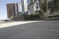 Los Angeles Urban Skyline in Daylight