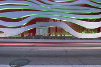 Los Angeles: Urban Street Light and Mural