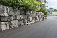 Low Angle View of Residential Street in Toronto, Ontario, Canada