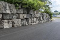 Low Angle View of Residential Street in Toronto, Ontario, Canada