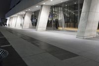 Low Concrete Building: Open Space and Modern Design