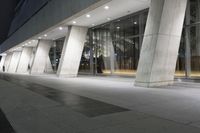 Low Concrete Building: Open Space and Modern Design