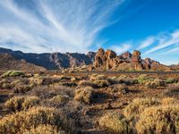 Low Mountain Road in Tenerife, Canary Islands