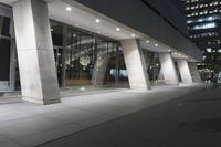 Low Rise Building with Concrete Facade