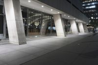 Low Rise Building with Concrete Facade