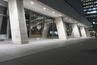 Low Rise Building with Concrete Facade