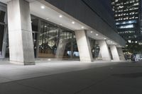 Low Rise Building with Concrete Facade