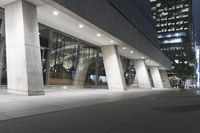 Low Rise Building with Concrete Facade