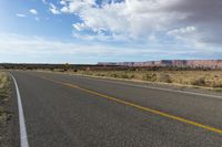 Low Road Through Utah Desert on Needles Highway