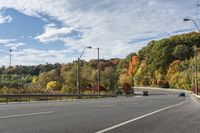 Low Traffic Road in Ontario, Canada