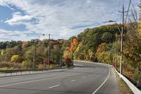 Low Traffic Road in Ontario, Canada