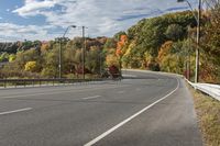 Low Traffic Road in Ontario, Canada