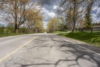 Lush Green Landscape in Rural Ontario, Canada