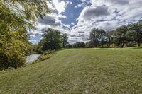 Lush Green Park in Toronto, Ontario