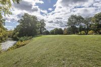 Lush Green Park in Toronto, Ontario