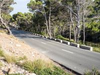 Lush Landscape of the Balearic Islands: A Scenic Road