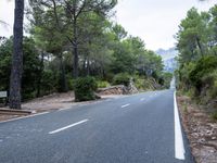 Lush Landscape of Nature in Spain: Mountains and Clouds
