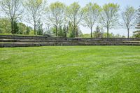 Lush Open Space Day in Nature Rural Canada