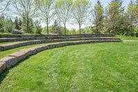 Lush Open Space Day in Nature Rural Canada