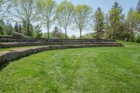 Lush Open Space Day in Nature Rural Canada