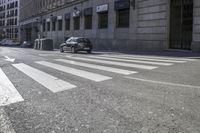 Madrid Spain Architecture on a Sunny Day