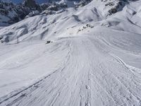 Majestic Mountain Range in the Alps - Tourist Attraction 001