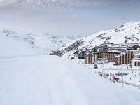 Majestic Mountains in Snow Alps