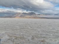 Majestic Scenery of Salt Lake: Desert and Mountain Views