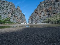 Majorca, Spain: Rock Walls and Shadows