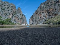 Majorca, Spain: Rock Walls and Shadows