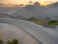 Majorca's Aerial Asphalt Road in the Balearic Islands