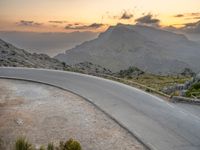 Majorca's Aerial Asphalt Road in the Balearic Islands