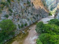 Majorca, Spain Landscape: Rocky Walls and Open Spaces