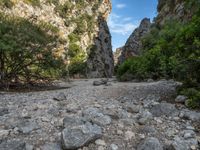 Majorca, Spain Landscape: Rock Walls and Canyons