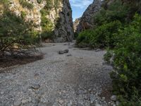 Majorca, Spain Landscape: Rock Walls and Canyons