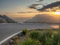 Road in Majorca, Spain: Winding through the Balearic Islands