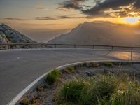 Road in Majorca, Spain: Winding through the Balearic Islands