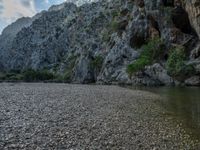 Majorca, Spain: Rock Wall Canyon View