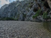 Majorca, Spain: Rock Wall Canyon View