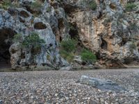 Majorca, Spain: Rock Walls and Gravel Landscape