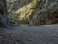 Majorca, Spain: Rock Wall Scenic Landscape