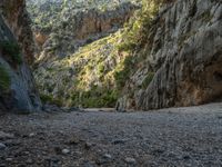 Majorca, Spain: Rock Wall Scenic Landscape