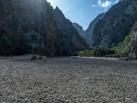 Majorca, Spain: Rock Walls and Gravel Areas