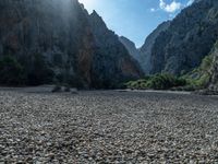 Majorca, Spain: Rock Walls and Gravel Areas