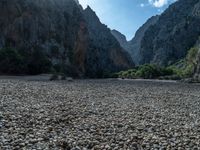 Majorca, Spain: Rock Walls and Gravel Areas