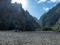 Majorca, Spain: Rock Walls and Gravel Areas