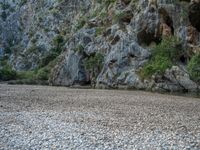 Majorca, Spain: Rocky Canyon Wall